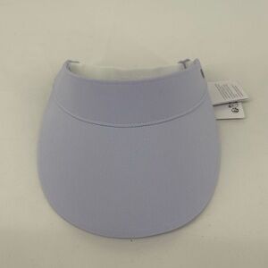 Lululemon Fast Paced Wide Band Run Visor Color Serene Blue